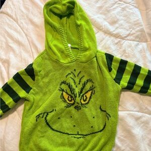 Green Grinch Knit Hoodie